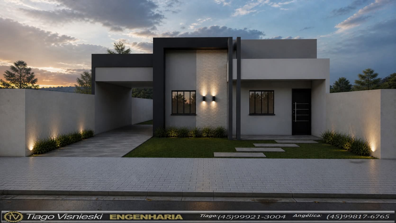 Revitalização de fachada e ampliação — Anahy — PR